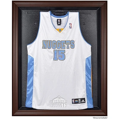 Denver Nuggets Hardwood Classics 1993 - 2018 Brown Framed Jersey Display Case