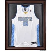 Denver Nuggets Hardwood Classics 1993 - 2018 Brown Framed Jersey Display Case
