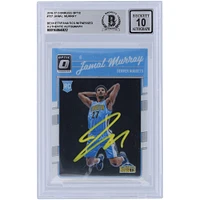 Jamal Murray Denver Nuggets Autographed 2016-17 Panini Donruss Optic Rated Rookie Yellow Ink #157 Beckett Fanatics Witnessed Authenticated Rookie Card