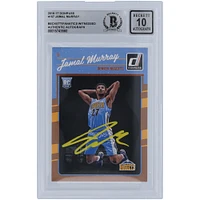 Jamal Murray Denver Nuggets Autographed 2016-17 Panini Donruss Yellow Ink #157 Beckett Fanatics Witnessed Authenticated 10 Rookie Card