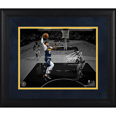 Jamal Murray Denver Nuggets Framed 11" x 14" Spotlight Photograph - Facsimile Signature