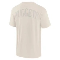 T-shirt emblématique des Denver Nuggets pour hommes Fanatics Cream Elements
