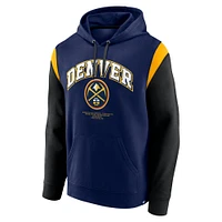 Men's Fanatics Navy Denver Nuggets Scorer Pullover Hoodie