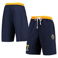 Men's Jamal Murray Navy Denver Nuggets Big & Tall French Terry Name Number Shorts