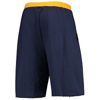 Men's Jamal Murray Navy Denver Nuggets Big & Tall French Terry Name Number Shorts