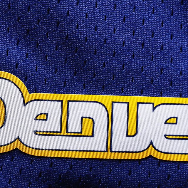 Short Swingman de l'équipe Hardwood Classics pour hommes Mitchell & Ness Royal Denver Nuggets Big Tall