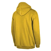 Men's New Era Denver Nuggets Gold Tip-Off Collection Pullover Hoodie