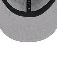 Men's New Era Gray Denver Nuggets Chenille Band 9FIFTY Snapback Hat