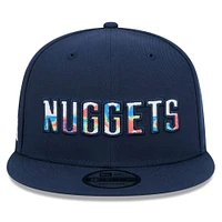 Men's New Era  Navy Denver Nuggets 2024/25 City Edition Alternate 9FIFTY Snapback Hat