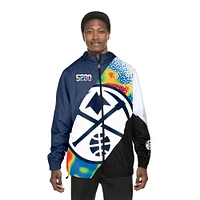 Men's New Era  Navy Denver Nuggets 2024/25 City Edition Full-Zip Windbreaker Jacket