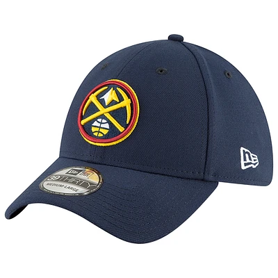 Casquette Flex 39THIRTY Denver Nuggets Team Classic pour homme New Era bleu marine