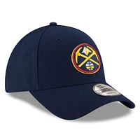 Men's New Era Navy Denver Nuggets The League 9FORTY Adjustable Hat