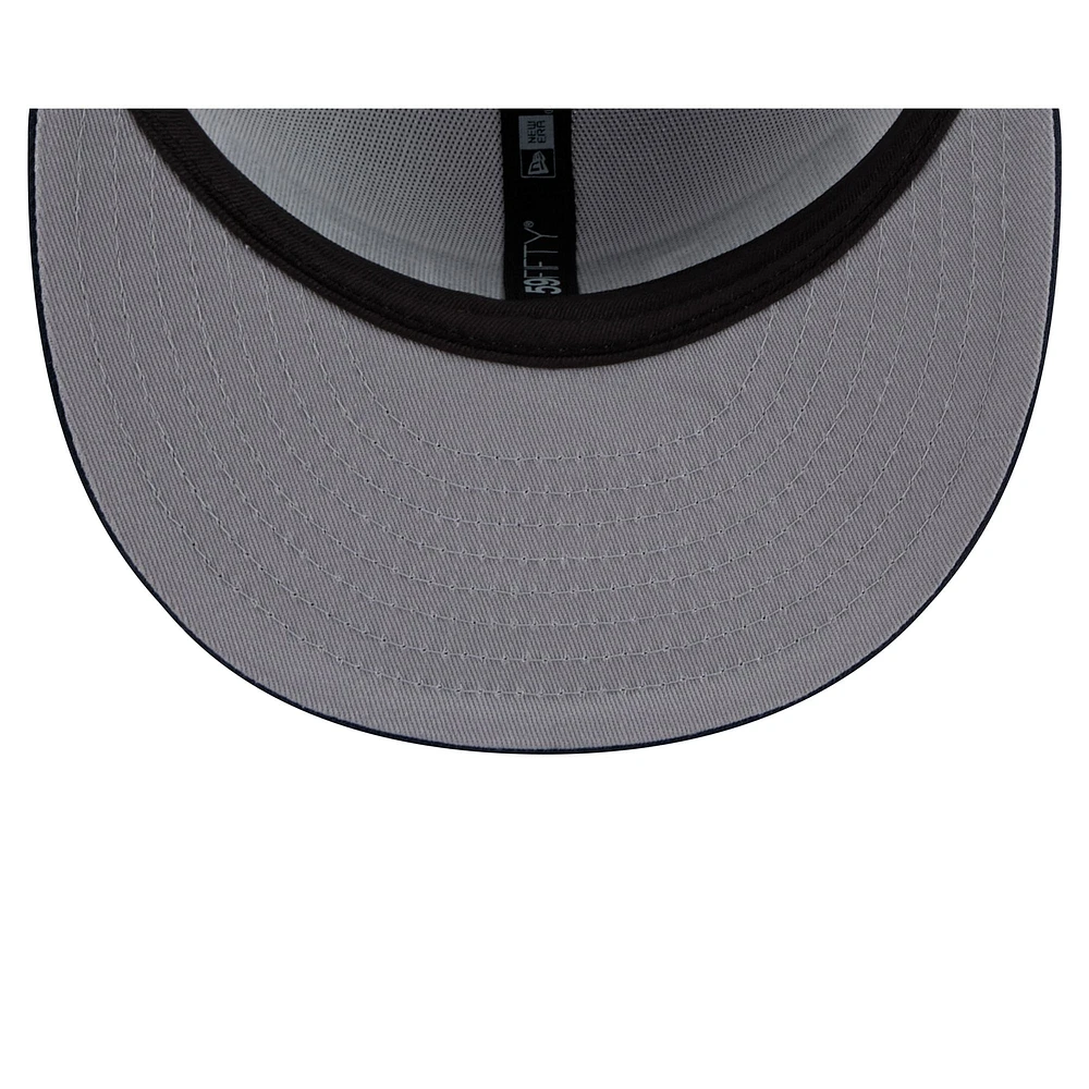 Men's New Era  White Denver Nuggets 2024/25 City Edition 59FIFTY Fitted Hat