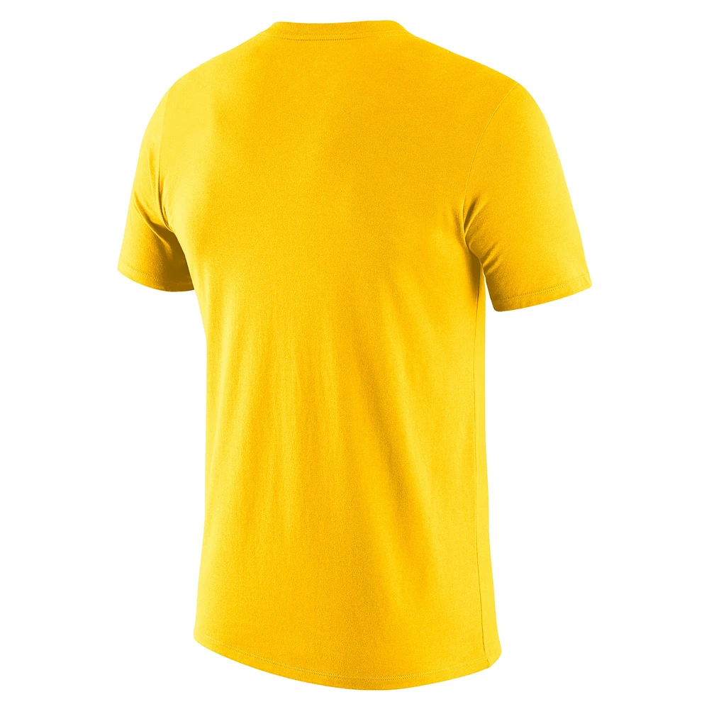 Men's Nike Gold Denver Nuggets Essential Jumpman T-Shirt