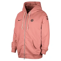 Men's Nike Red Denver Nuggets Authentic Standard Issue Full-Zip Hoodie Jacket