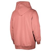 Men's Nike Red Denver Nuggets Authentic Standard Issue Full-Zip Hoodie Jacket