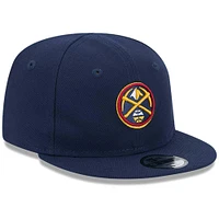 Newborn & Infant New Era Navy Denver Nuggets My First 9FIFTY Adjustable Hat