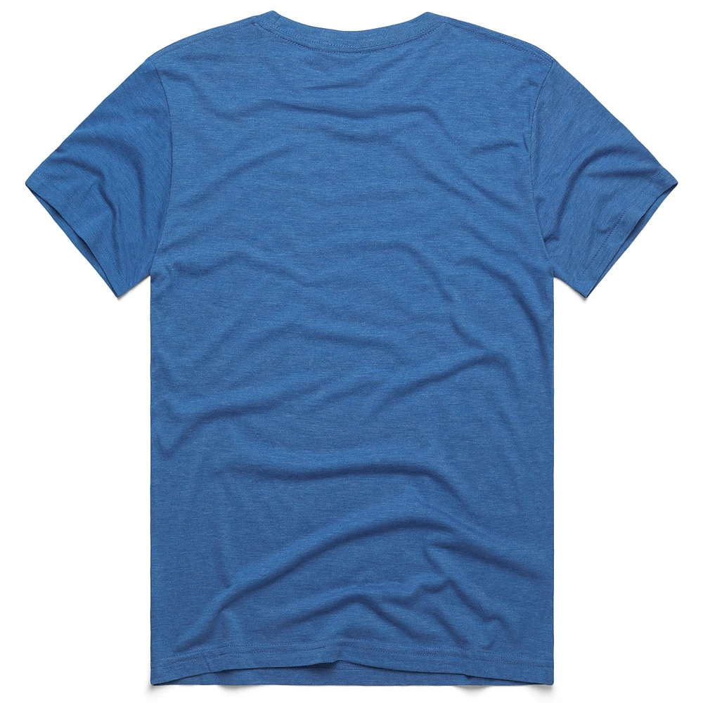 Unisex Homage Jamal Murray & Nikola Jokic Blue Denver Nuggets 2024/25 City Edition NBA Jam Tri-Blend T-Shirt