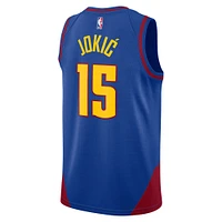 Unisex Jordan Brand Nikola Jokic Blue Denver Nuggets Swingman Jersey - Statement Edition