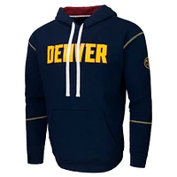 Unisex Navy Stadium Essentials Denver Nuggets Monument Pullover Hoodie