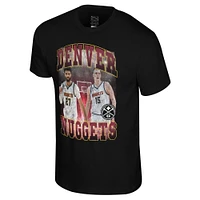 T-shirt unisexe Stadium Essentials Nikola Jokic & Jamal Murray Noir Denver Nuggets Player Duo