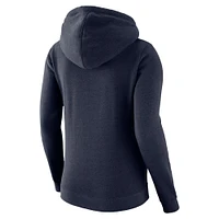 Sweat à capuche Nike Denver Nuggets 2024/25 City Edition Essential Club bleu marine pour femme