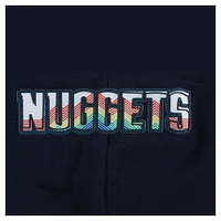 Women's Pro Standard Navy Denver Nuggets 2024/25 City Edition Cropped Pullover Hoodie