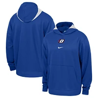 Sweat à capuche Nike Royal DePaul Blue Demons Basketball Spotlight Performance pour homme
