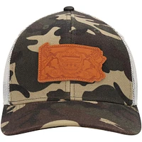Casquette de camionneur Local Crowns Camo Pennsylvania Icon Woodland State Patch pour homme