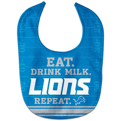 Infant WinCraft Detroit Lions Eat. Drink. Repeat. All-Pro Bib