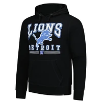 Sweat à capuche noir Detroit Lions Packed House Headline pour homme '47