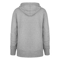 Men's '47 Gray Detroit Lions Regional Headline Pullover Hoodie
