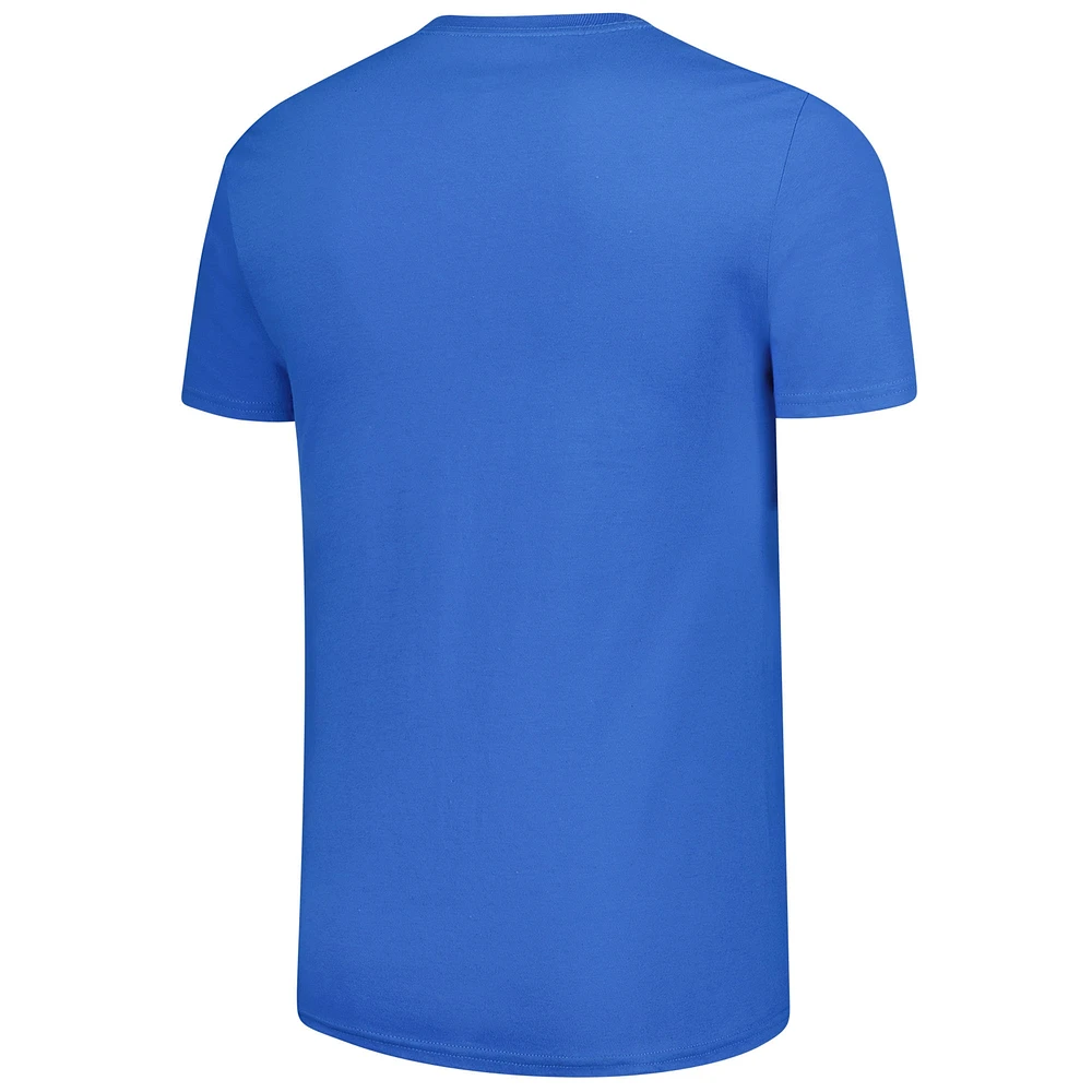 Men's Fanatics Blue Detroit Lions Motor City Hustle T-Shirt