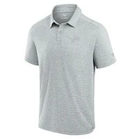 Men's Fanatics Gray Detroit Lions Front Office Tech Polo