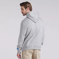 Men's Fanatics  Heather Gray Detroit Lions Legacy Fleece Pullover Hoodie