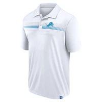 Men's Fanatics White Detroit Lions Big & Tall Sublimated Polo