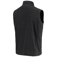 Débardeur entièrement zippé en molleton Houston Lions de Detroit gris pour homme