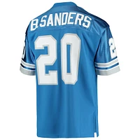 Men's Mitchell & Ness Barry Sanders Blue Detroit Lions 1991 Authentic Throwback Retired Player Jersey