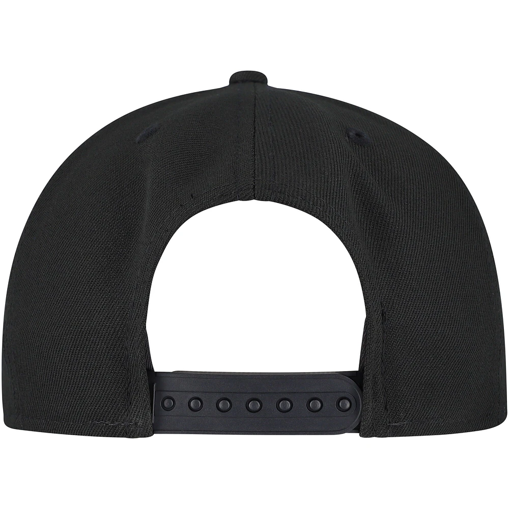 Men's New Era Black Detroit Lions B-Dub 9FIFTY Adjustable Hat