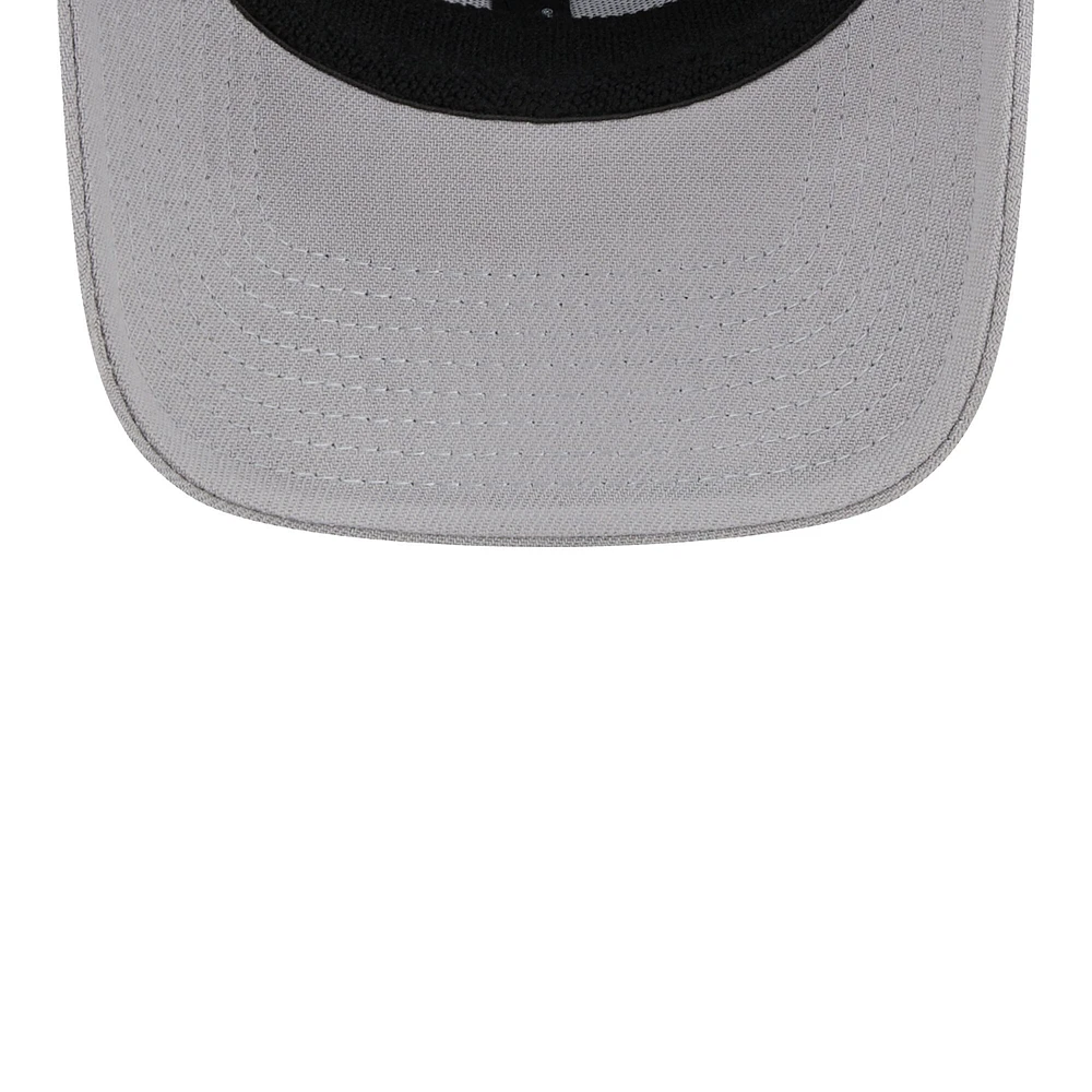 Men's New Era Silver Detroit Lions City Originals 39THIRTY Flex Hat