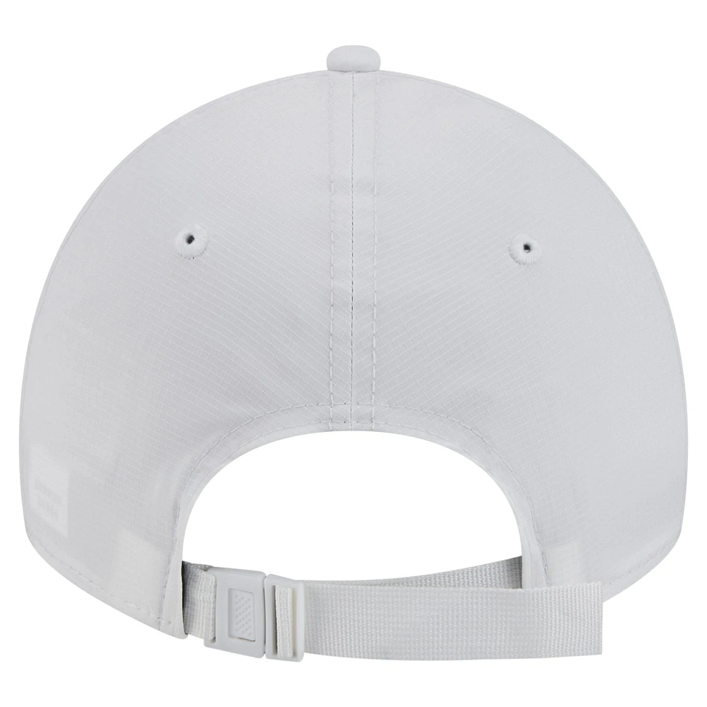 Men's New Era White Detroit Lions Active Ripstop 9TWENTY Stretch-Snap Hat