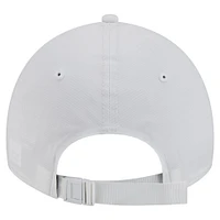 Men's New Era White Detroit Lions Active Ripstop 9TWENTY Stretch-Snap Hat