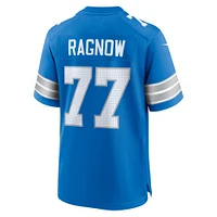 Men's Nike Frank Ragnow  Blue Detroit Lions Team Game Jersey