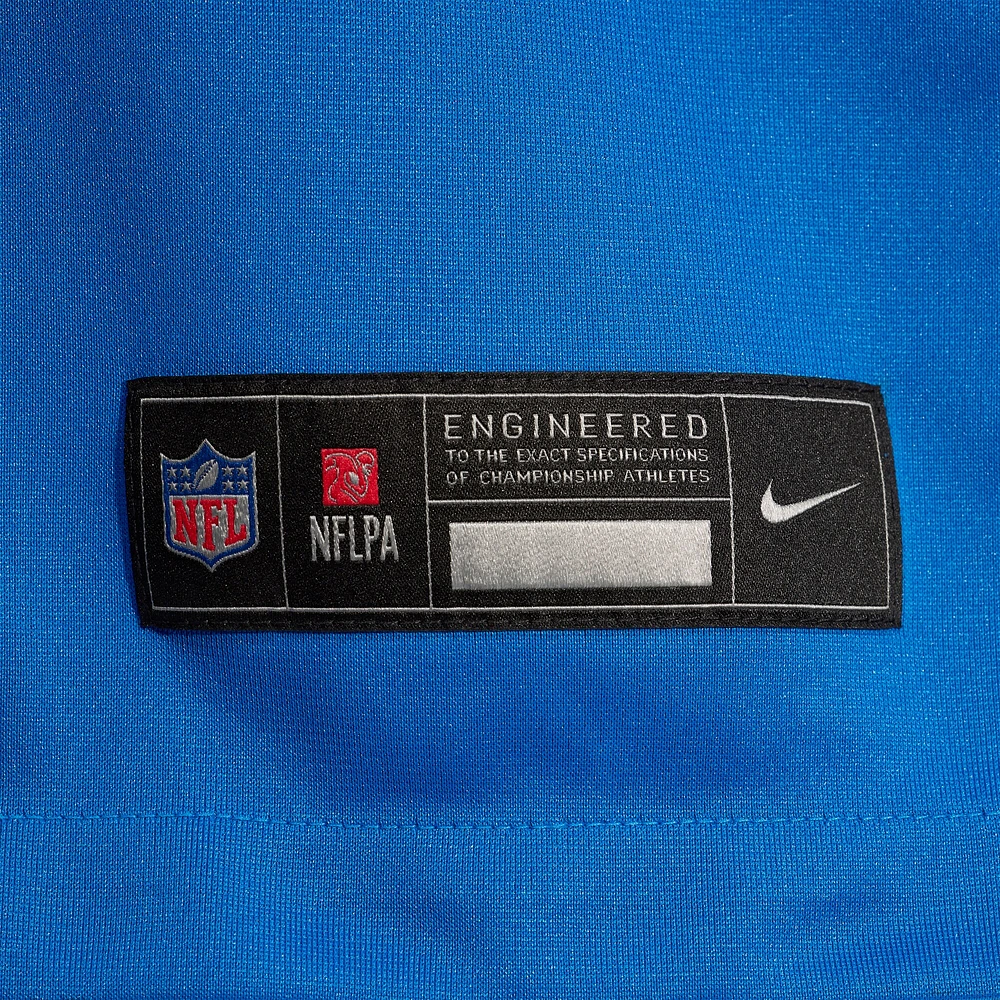 Men's Nike Jamal Adams  Blue Detroit Lions Team Game Jersey