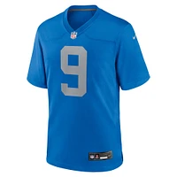 Men's Nike Jameson Williams  Blue Detroit Lions Alternate Game Jersey