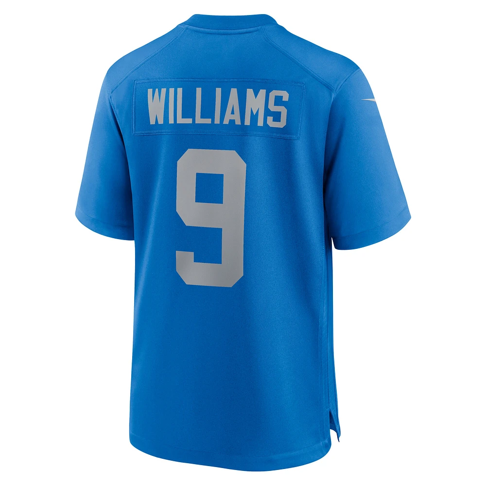 Men's Nike Jameson Williams  Blue Detroit Lions Alternate Game Jersey