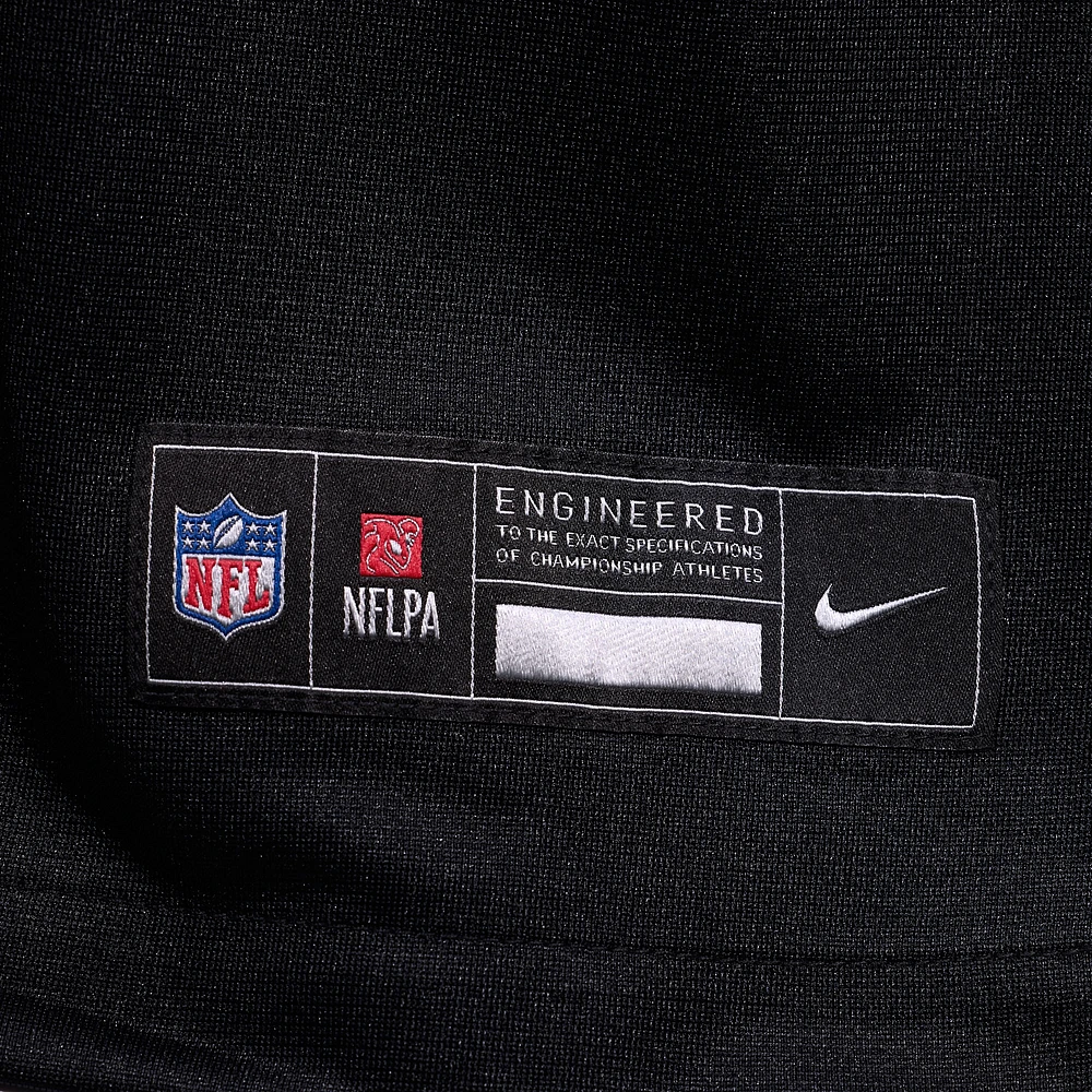 Men's Nike Jared Goff Black Detroit Lions 2nd Alternate Game Jersey