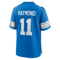 Men's Nike Kalif Raymond  Blue Detroit Lions Team Game Jersey