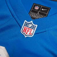 Maillot de match Nike numéro 1 Dad Detroit Lions pour homme, bleu