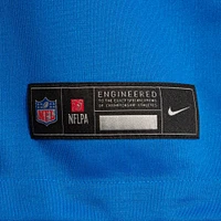 Maillot de match Nike numéro 1 Dad Detroit Lions pour homme, bleu